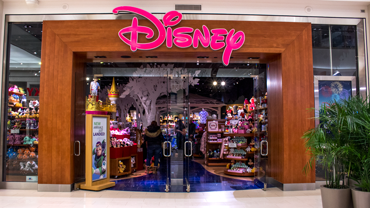 fechamento das lojas disney store