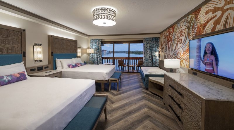 Disney divulga imagensdo novo quarto da Moana