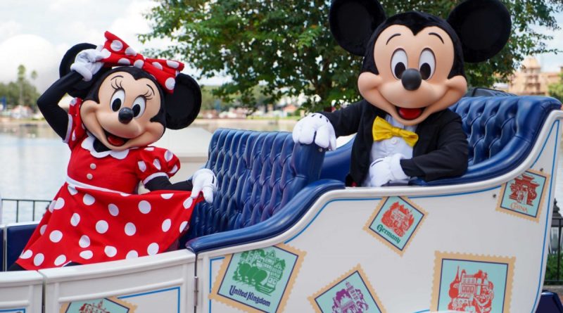 personagens epcot disney 1