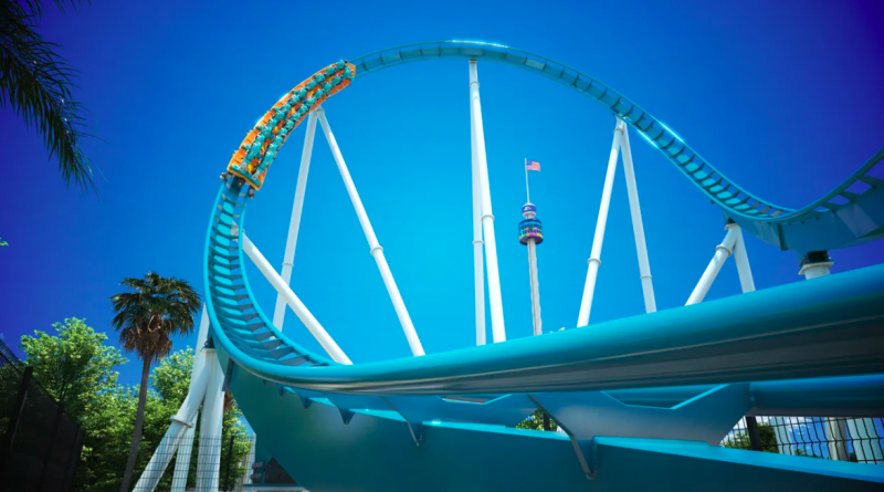 nova montanha russa sea world